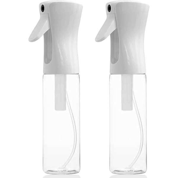 10oz/300ml/kirkas jatkuva suihkepullo, vesisuihkepullo, tyhjä suihkepullo, erittäin hienolla suihkuttimella kampaamoon, kasvitieteelliseen käyttöön, puhdistukseen, suihkuttamiseen