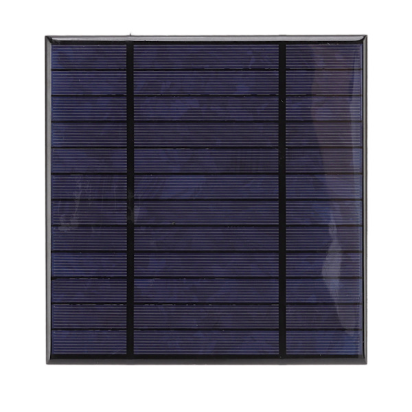 Solpanel Laddare 6V 4.5W Polysilicon Epoxi Yta Mini Solpanel Solceller för Sol Gräsmatta Lampa Sol Vägglampa