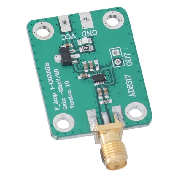Logaritmisk detektor AD8317 ‑55dBm til 0dBm 1M‑10000MHz RF-effektmåler til signaleffektmåling