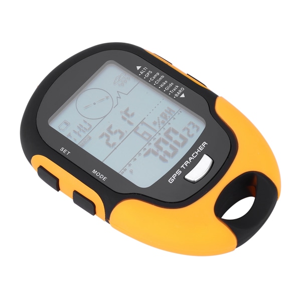 SUNROAD GPS-navigasjonsmottaker Håndholdt USB oppladbar digital høydemålerbarometer