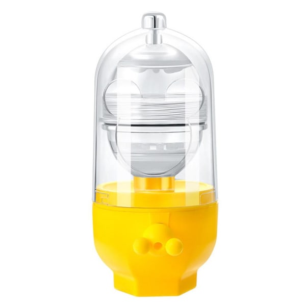 Egg Scrambler Hand Egg Shaker Mixer Gula Äggvita Mix Manuellt verktyg Golden Egg Maker för barn