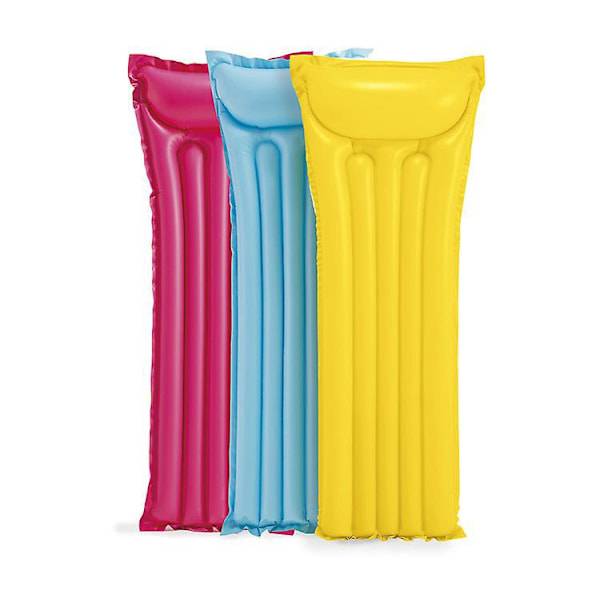 1 stk Oppblåsbar Poolmadrass 183x69cm (Tilfeldig Farge)