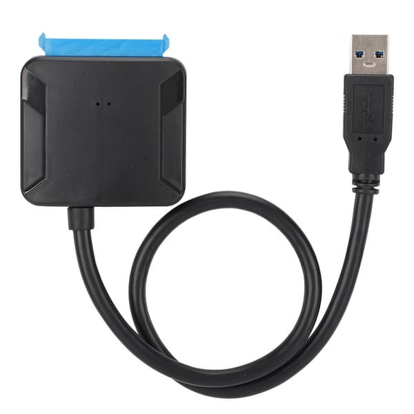 UASP SATA TILL USB 3.0-omvandlarkabel SSD-adapterutrustning 100‑240V US-kontakt