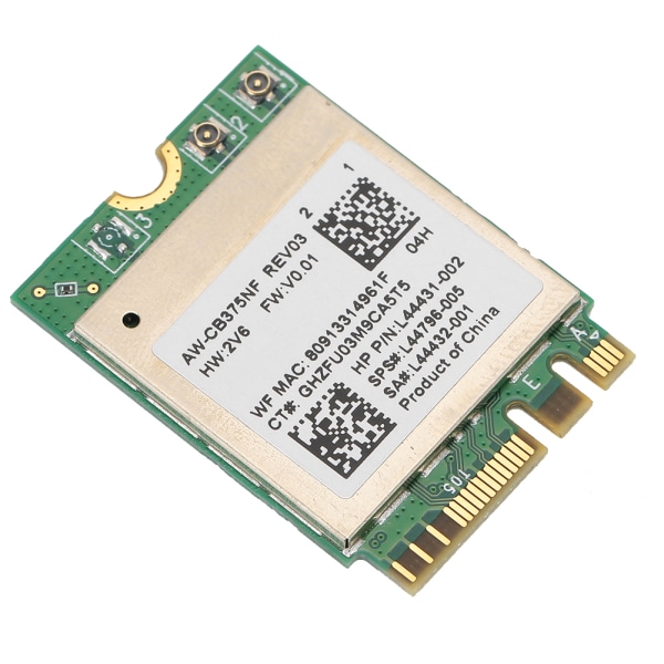 Verkkokortti Langaton WLAN Universaali Bluetooth-tietokoneen lisälaitteille M.2 NGFF RTL8822CE