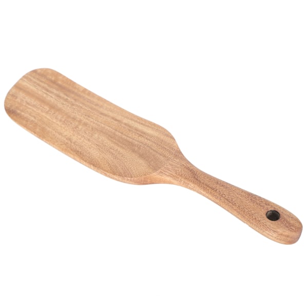 Teak Spatel Hjemmelavet Mad Fødevarekvalitet Træ Stegeske Køkkengrej til Køkkenartikler 26x6cm