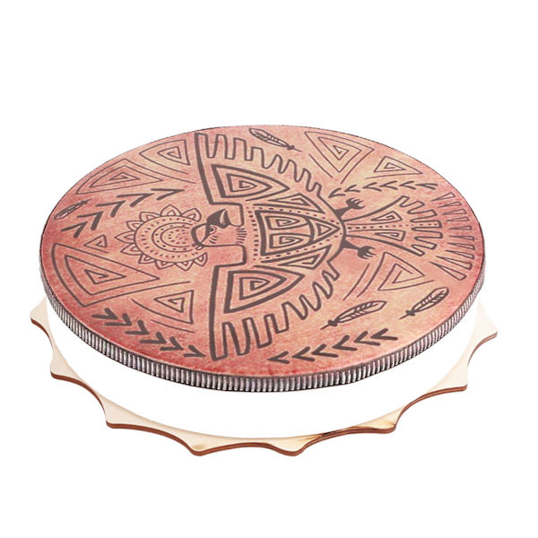 Shamaanirumpu rumputikulla Deep Bass Healing Tool -koriste
