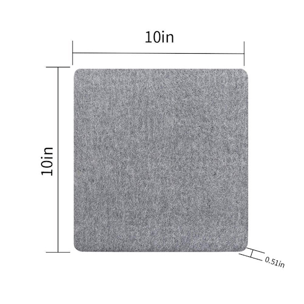 Ull Strykematte Ull Press Pad Perfekt strykestasjon for quilting