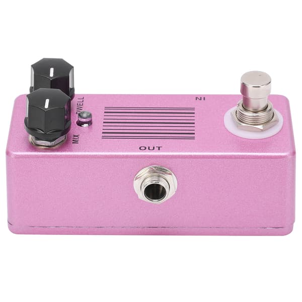 Guitar Effekt Pedal Fjederklang Justerbar True Bypass Instrument Tilbehør til Elektrisk
