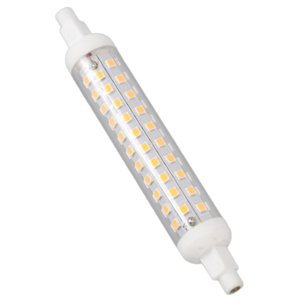Dobbeltsidet LED-pære med 86 LED-perler, varmt lys, erstatningspære til hus og kontor, 220V 10W