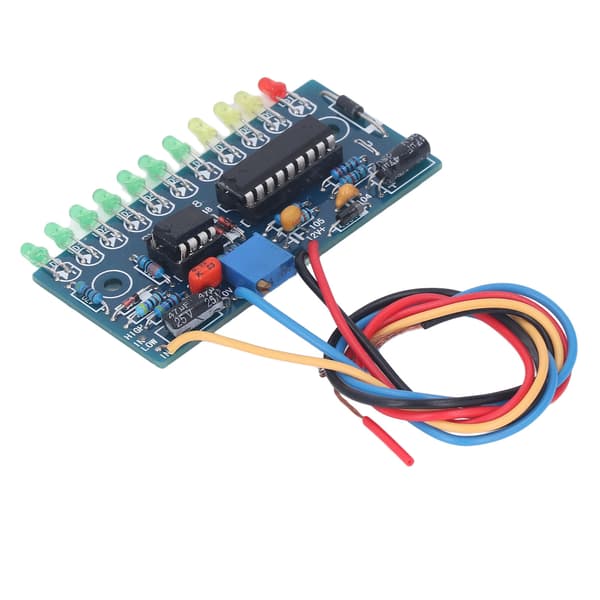 LED Audio Level Indikator Modul 10 Segment 11 stk 3mm LED'er Audio Level Indikator Board til VU Meter Forforstærker
