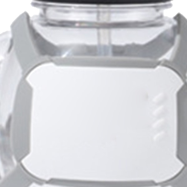 Plast Vattenflaska 400ml Cool Björndesign Lätt Bärbar Vattenmugg för Utomhussporter Vit
