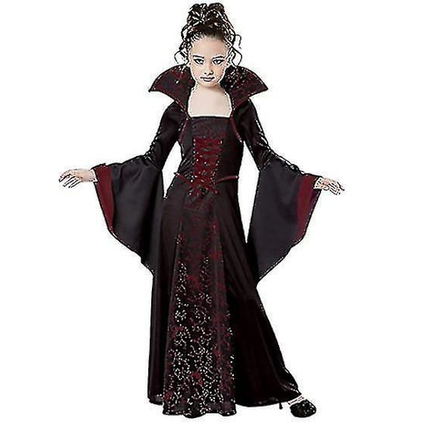 Halloween Pige Vampyrkostume Vampyr Dronning Kostume