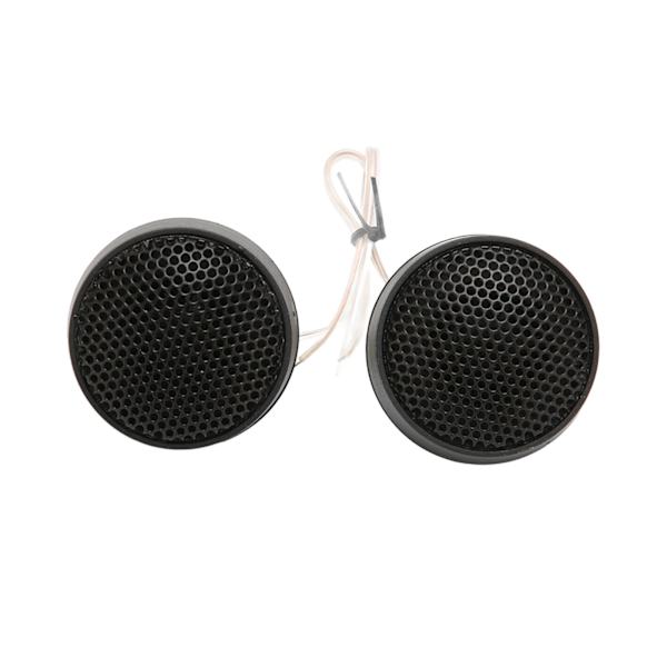 Par Mini Dome Diskanthøjttaler 10W 4Ω Rund Højttaler Tilbehør Sort Universal Bil Audio System