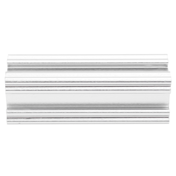 Extruderingsprofil aluminium T-spår Linjär rälsbalk Hårdvaruverktyg 24 mm Längd 72 mm