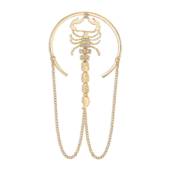 Justerbar Övre Arm Manschett Armband Set - Snygg Armring Smycken