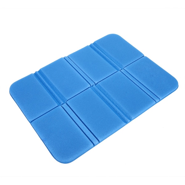 Sammenleggbar setepute Bærbar vanntett putetrekk for piknikmatte (blå)