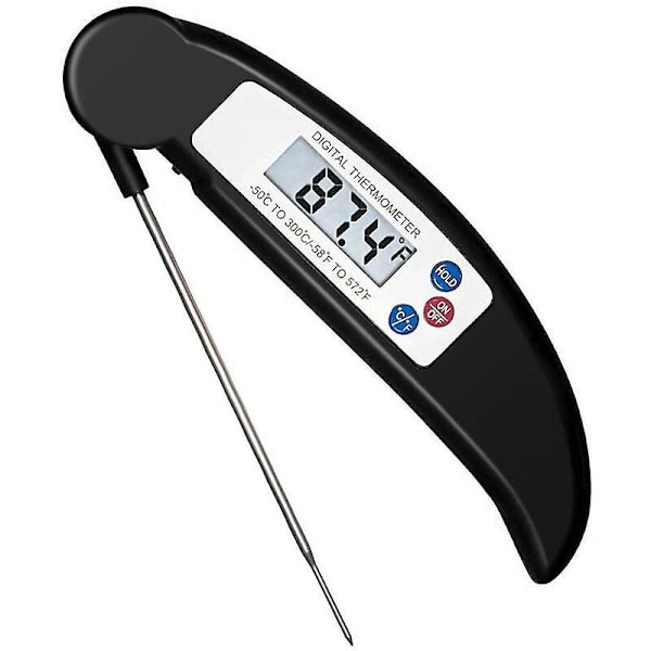 Mad Køkken Sonde Termometer til Vand, Vin, BBQ Mad, Yerba Mate, Mælk - Temperaturområde -50C til 300C / -58F til 572F