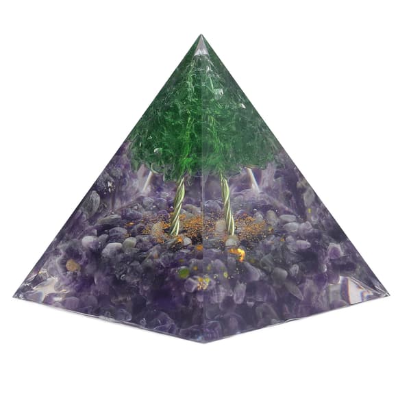 Krystal Pyramide Orgon Pyramide Hjem Håndværk Ornamenter til Energi Healing Ro