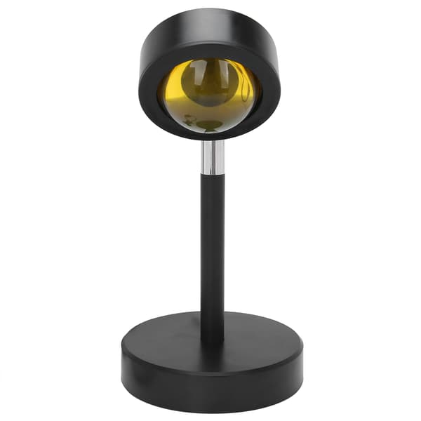 Solnedgångsprojektorlampa USB Sminkfotografering Fyllnadsljus för sovrum, kafé, bar