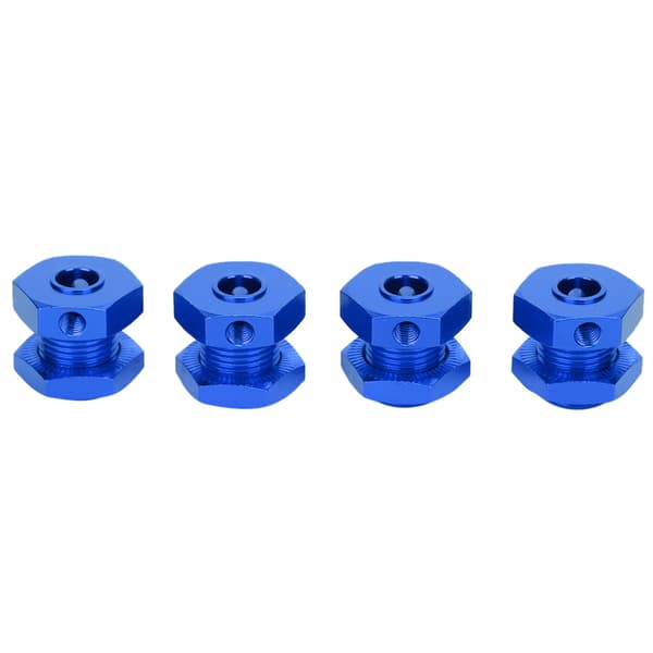 5mm 0,2 tommer aluminiumslegering dekk kombiner kobling passer for TRAXXAS EREVO 1/10 bil (mørk blå)