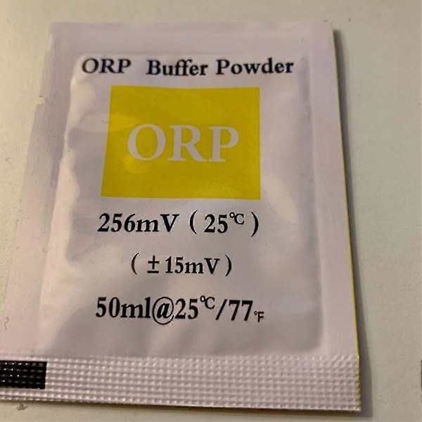ORP Kalibreringspulver Buffertpulver ORP-testare Mätning Kalibreringslösning 256MV