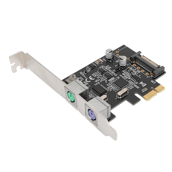 PCIE Dual Port PS2 udvidelseskort SATA Power Interface Plug and Play PS2 Keyboard Mus Port udvidelseskort