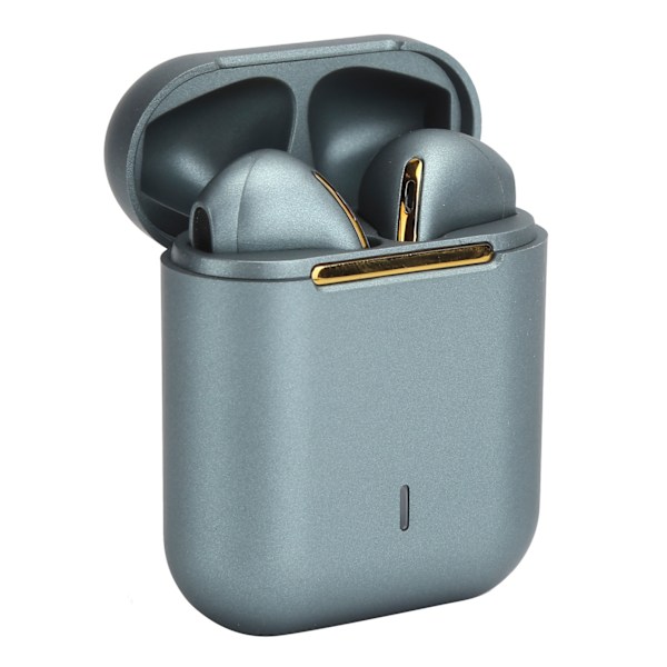 J18 True Wireless Bluetooth-hörlurar Stereo Headset Handsfree Vattentäta Öronproppar Gröna