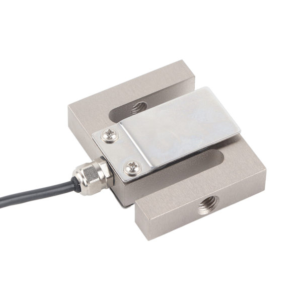 S Typ Lastcell Vikt Sensor M8x1.25 Rostfritt Stål Dragtryck Kompression och Spänningskraft Sensor 10KG