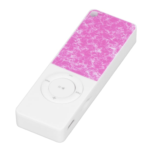 MP3-spelare Slim klassisk multifunktions HiFi förlustfritt ljud Musikspelare stöder upp till 64 GB Fuchsia