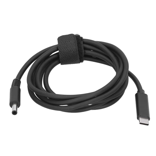 Laddningskabel Typ-C till DC4.5x3.0MM Hankontakt Strömadapterkabel Passar för Dell Laptop