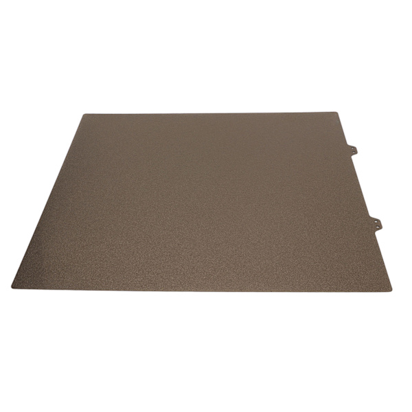 PEI Stålplade PEI Pulvercoating 377x370mm Guld Hot Bed Stålplade 3D Printer Tilbehør til Ender 5 Plus Stålplade