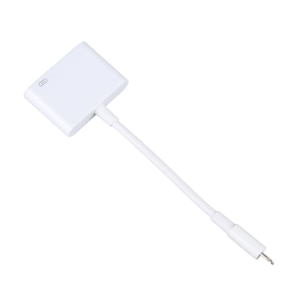 til IOS til High Definition Multimedia Interface Digital AV-adapter til TV til iPhone Hvid