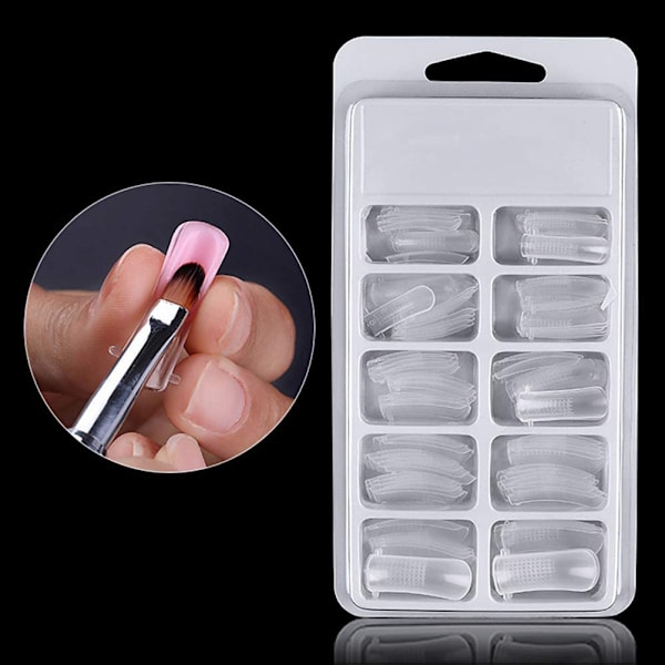 3 kpl 15 ml kynsienpidennysgeeli tekokynsillä Nail Reconstruction Kit Nail Art Tool Set