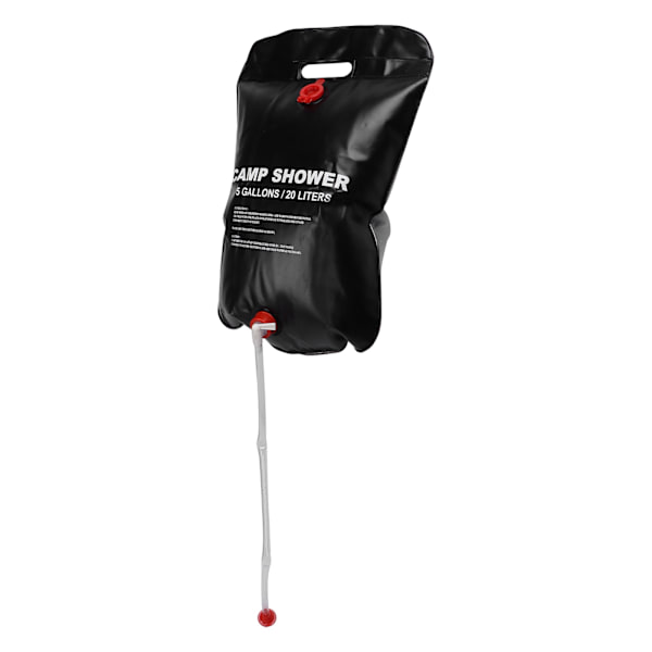 Solvärme campingduschväska Bärbar campduschväska PVC klättersommardusch