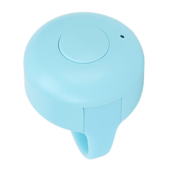 Bluetooth-fjernkontrollring USB oppladbar fjernkontroll med fingertupp for bilder Videoer Blå