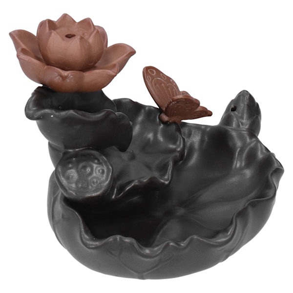Røgelse Brænder Ornament Tilbageflow Røgelse Holder Kunst Håndværk Hjem Kontor SPA Yoga Dekoration