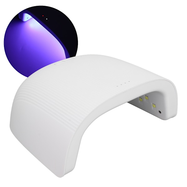 UV LED Neglelampe Professionel 48W Neglekunst Tørrer Manicure Polish Lys med Automatisk Sensor 3 Timere 100‑240VEU Stik