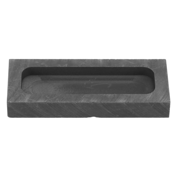 Rektangulær grafittstøpeform - ideell for støping, smelting og raffinering av gull og sølv 60*24*8mm