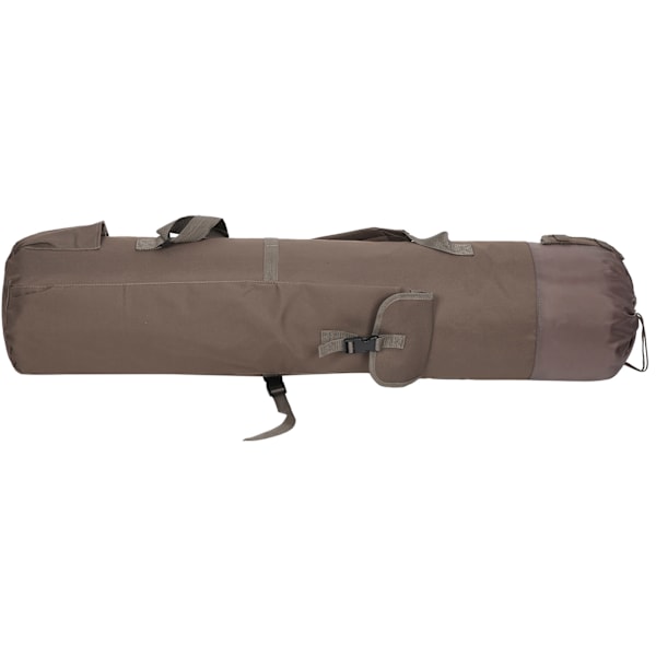 Multifunksjonell fiskestangpose med oppbevaringspose for stangveske (Khaki)
