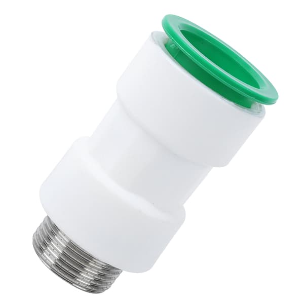 32 mm til G1 tomme utvendig gjenge rørkobling Plast Rett Hurtigkobling Rørfittings