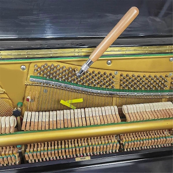 Ammattimainen pianonvirityssarja, pianonviritysvasaralla ja vaimennussarjalla, 12 kpl