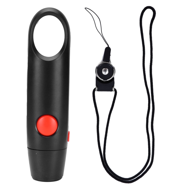 Electronic Whistle 3 Gears Justerbar Træning Elektronisk fløjte til Sports Traveller Sort