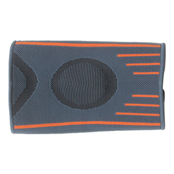 Albue Støtte Nylon Fortykket Elastisk Grå Orange Albue Support til Udendørs Sport Basketball XL