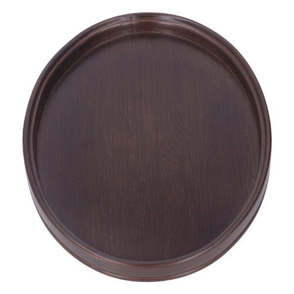 Oval tebricka i bambu - Dekorativ, robust, elegant och säker - Bricka för middag, te och mat - Perfekt för hem och restaurang