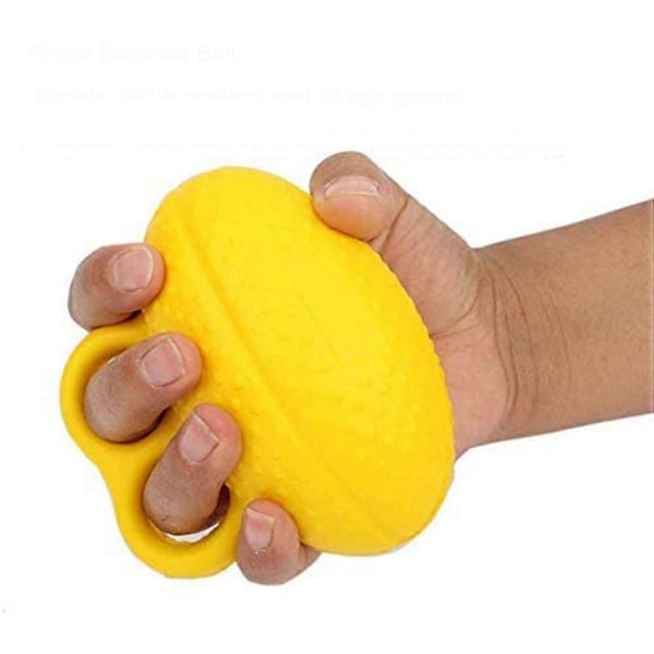 Handtränare - Knådningsbollar för att Stärka Hand- och Fingerstyrka, Design med två fingerhål