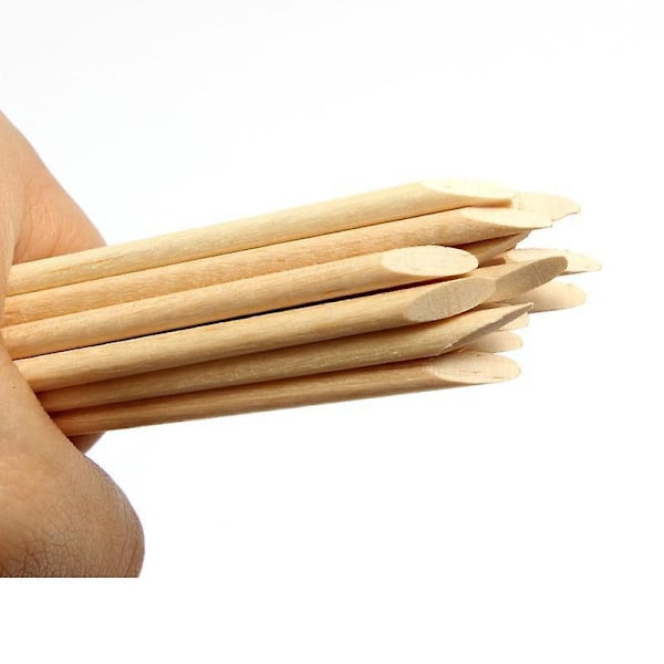 Engångs Nagelbands-Pusher - 200 Stycken, 75mm Längd