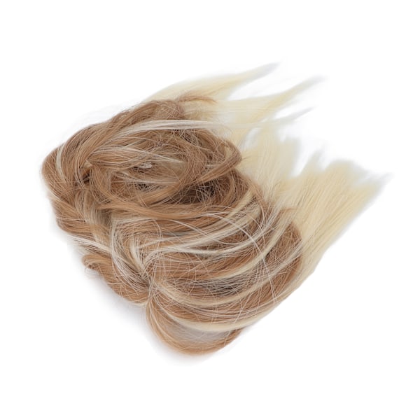 Slarvig bulle hårförlängning lockig wrap ponytail hårdelar för kvinnor flickorQ17-22H613#