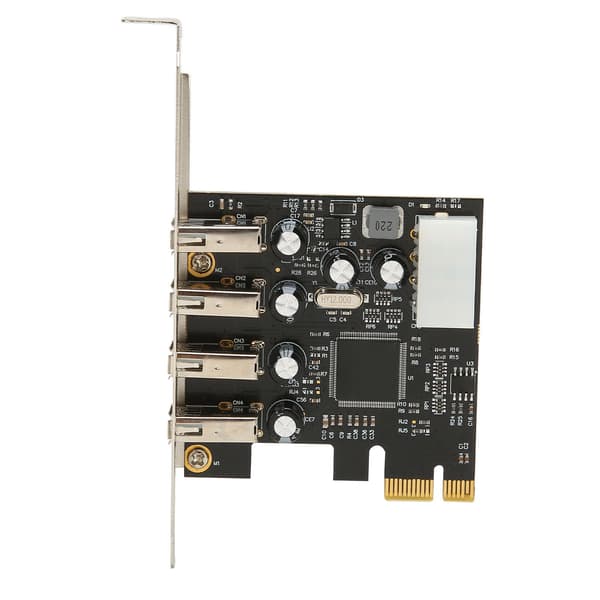 PCI E til USB-utvidelseskort Hub 4 USB2.0-porter Støtter Hot Plug Intern USB-hub for Windows 10 8 7 for Linux for OS X
