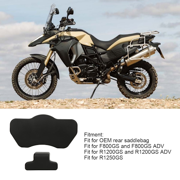 Bakre bagageutrymmeskudde mjuk passagerarstöd ryggdyna passar för F800GS och F800GS ADV