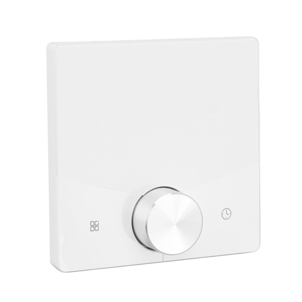 Termostat ABS Sort Smart Programmerbar WiFi Digital Touchscreen LCD Farve Termostat til Husholdning Hvid